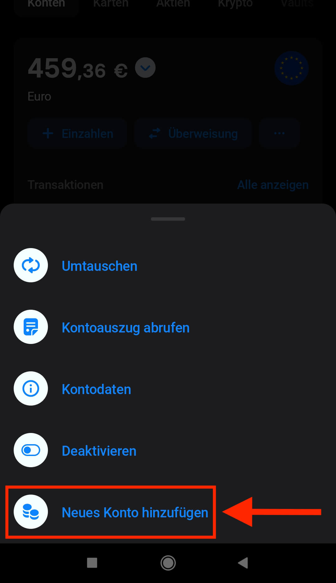 neues fremdwahrungskonto eroffnen revolut