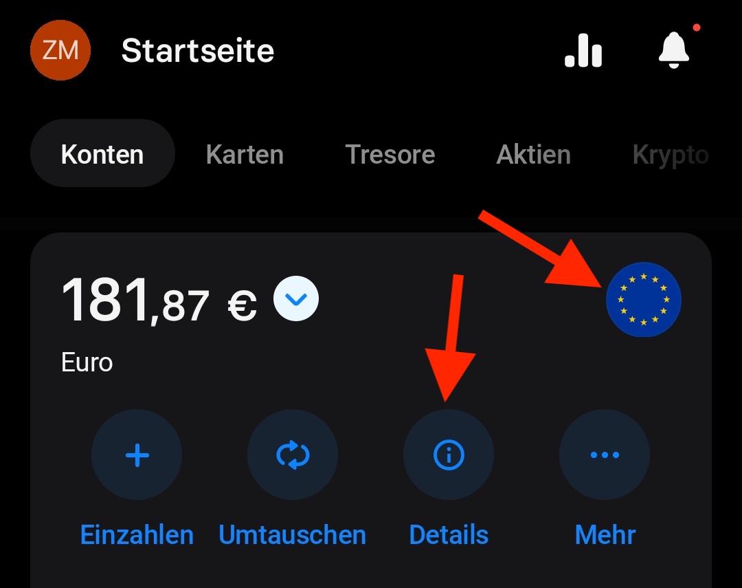 Revolut IBAN Nummer Revinfo de