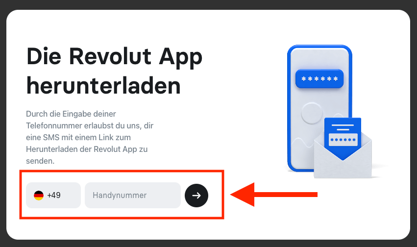 Revolut Konto registrierung