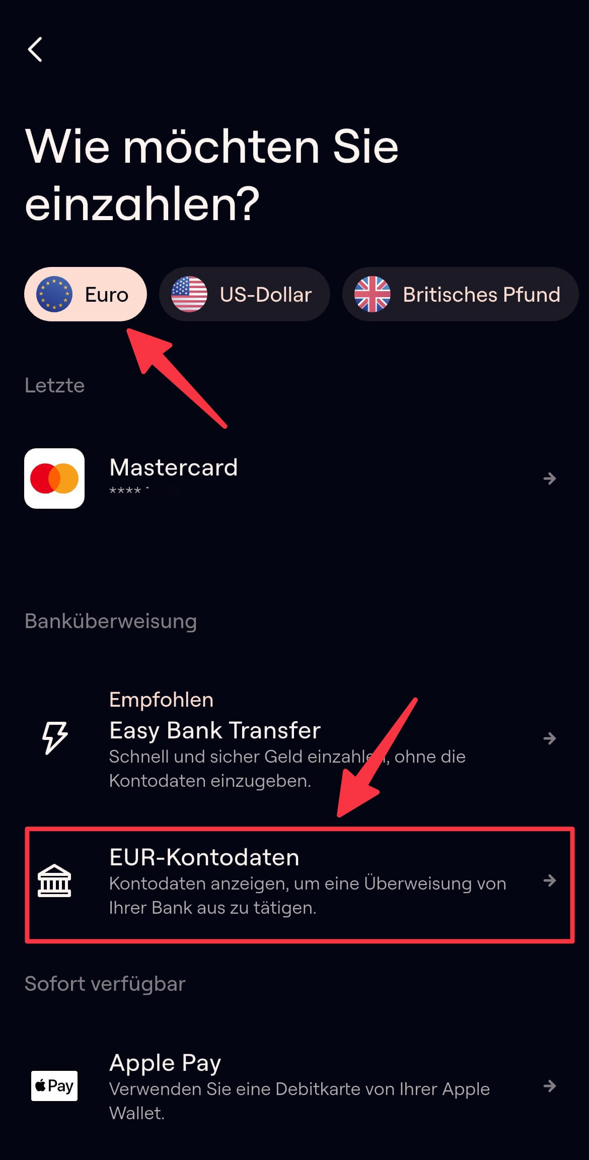 Lightyear Online-Broker: Alles, was du wissen musst! (2025) 4 Lightyear Euro Kontodaten
